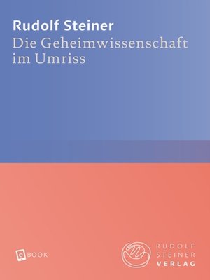 cover image of Die Geheimwissenschaft im Umriss